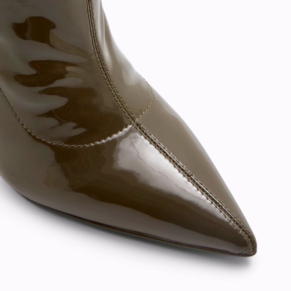 ALDO Nella Over the Knee Patent Boots in Khaki, Women’s Size 5 - Picture 6 of 6